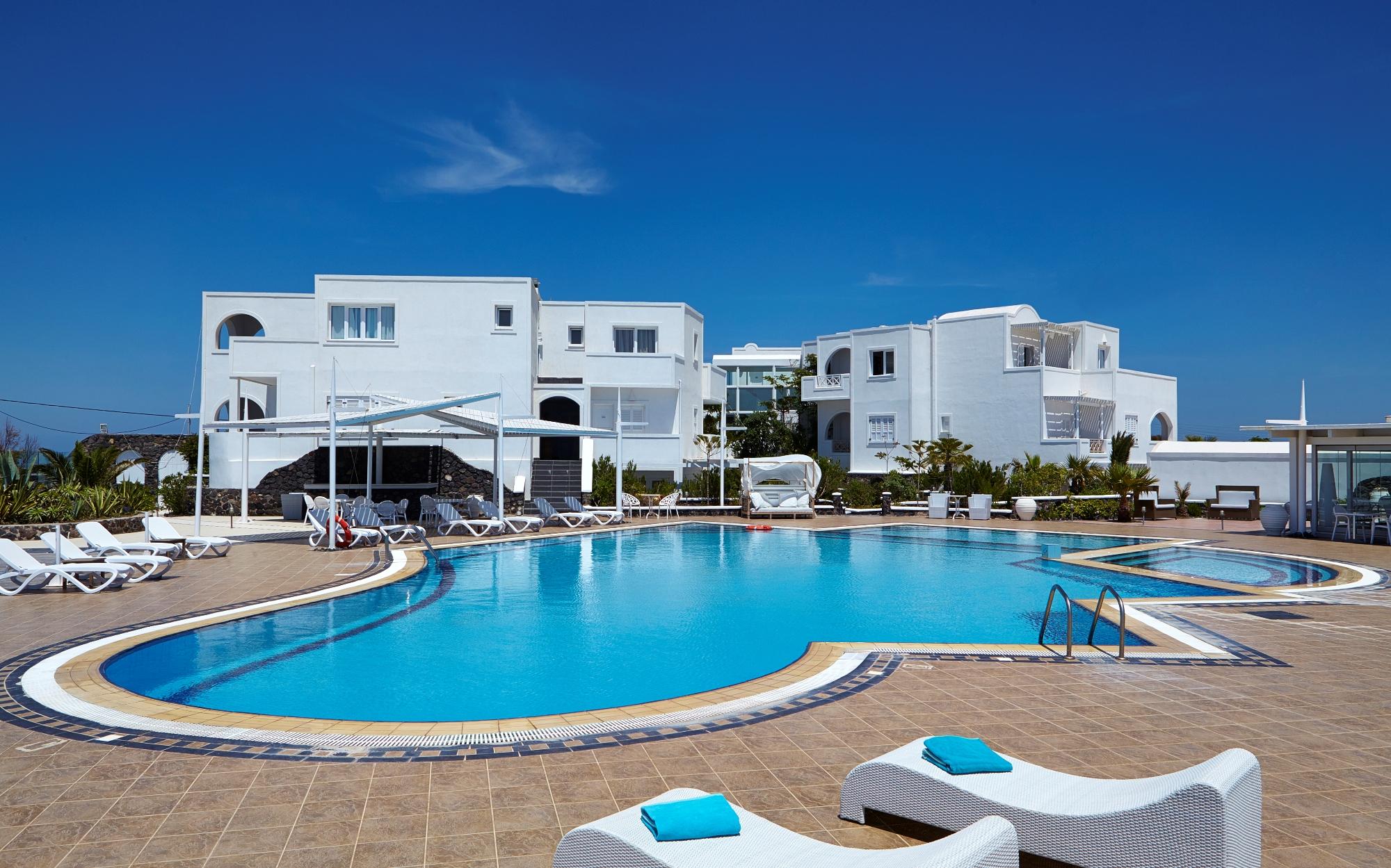 Orizontes Hotel Santorini 피르고스 외부 사진
