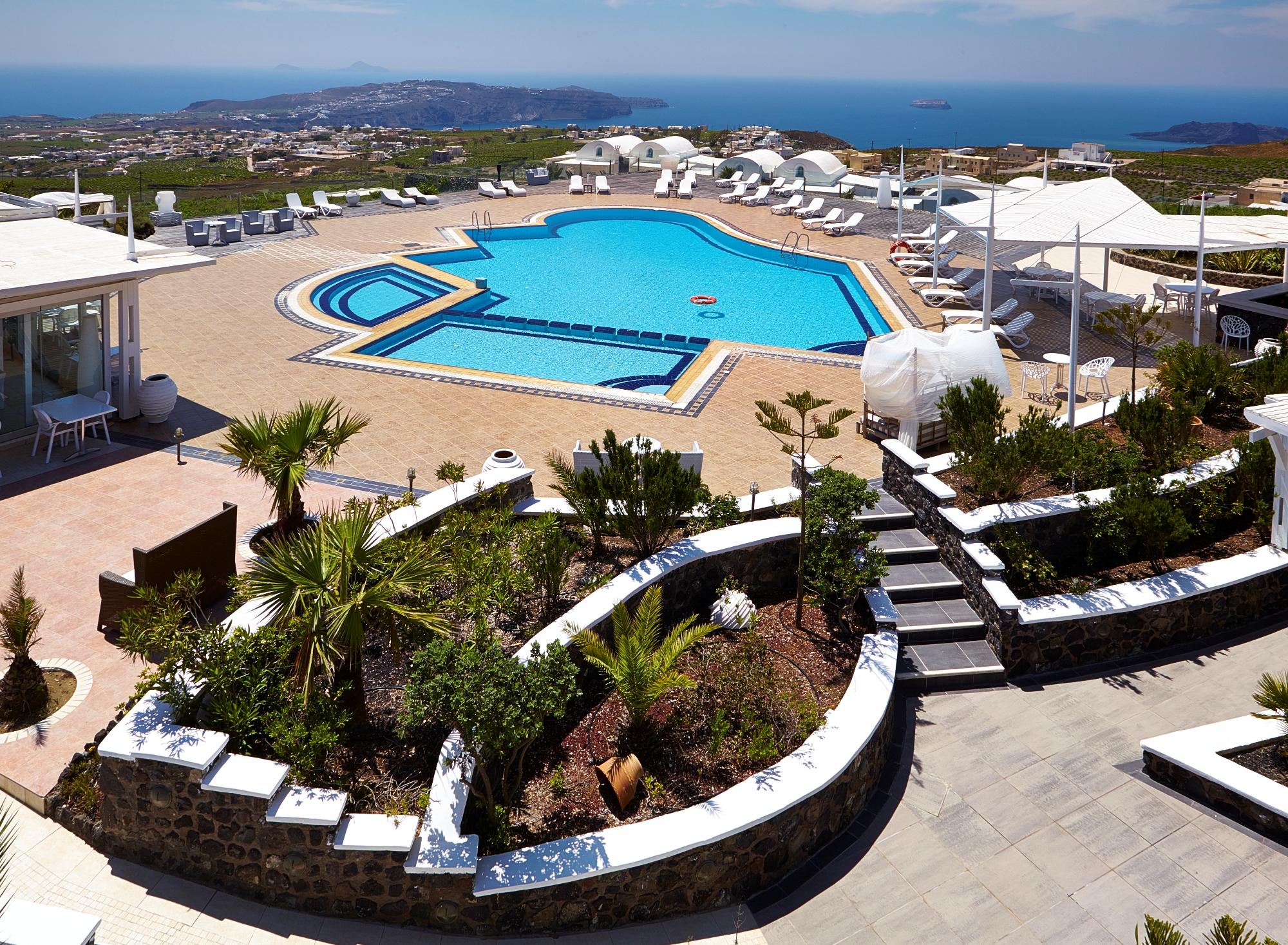 Orizontes Hotel Santorini 피르고스 외부 사진