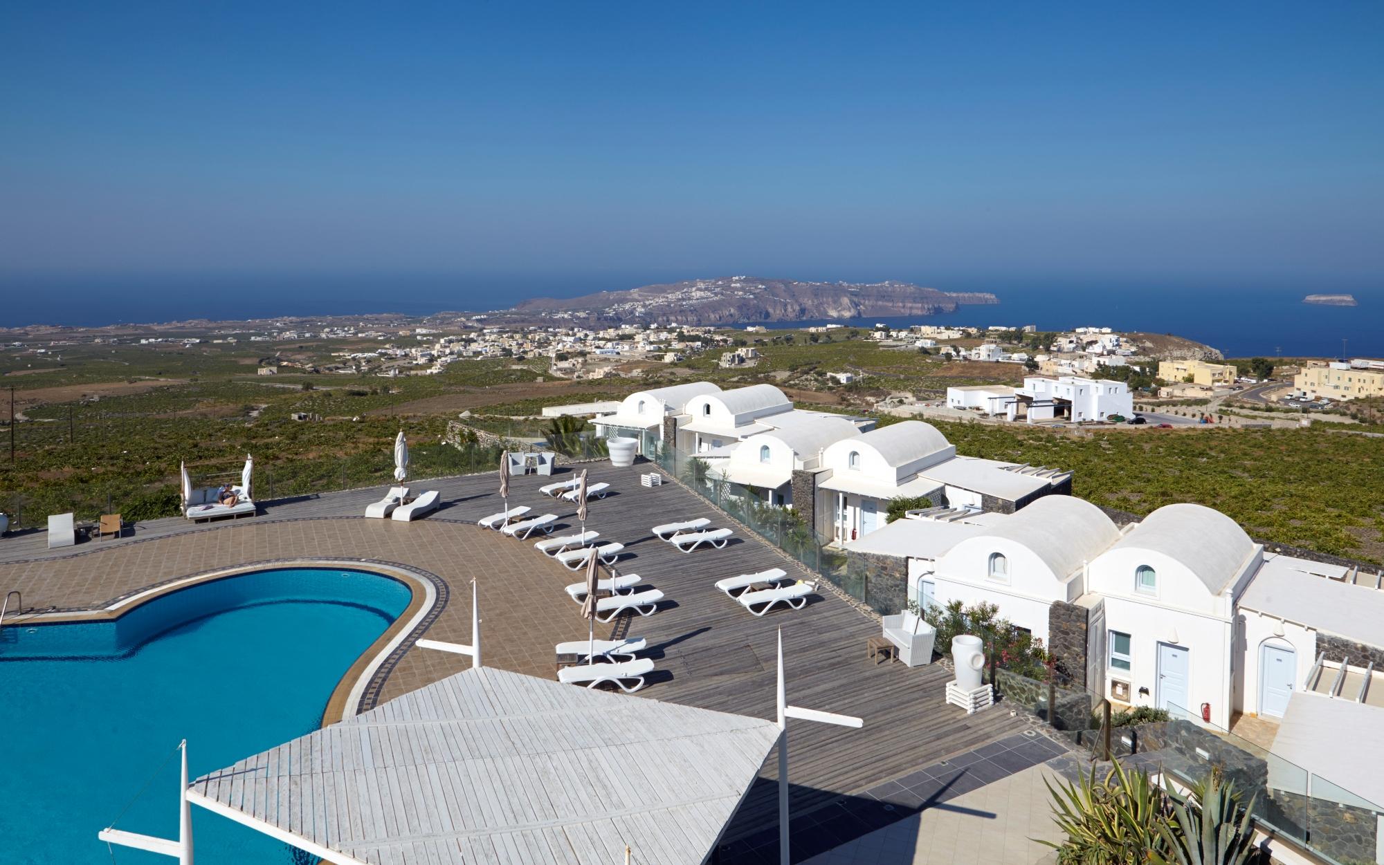 Orizontes Hotel Santorini 피르고스 외부 사진