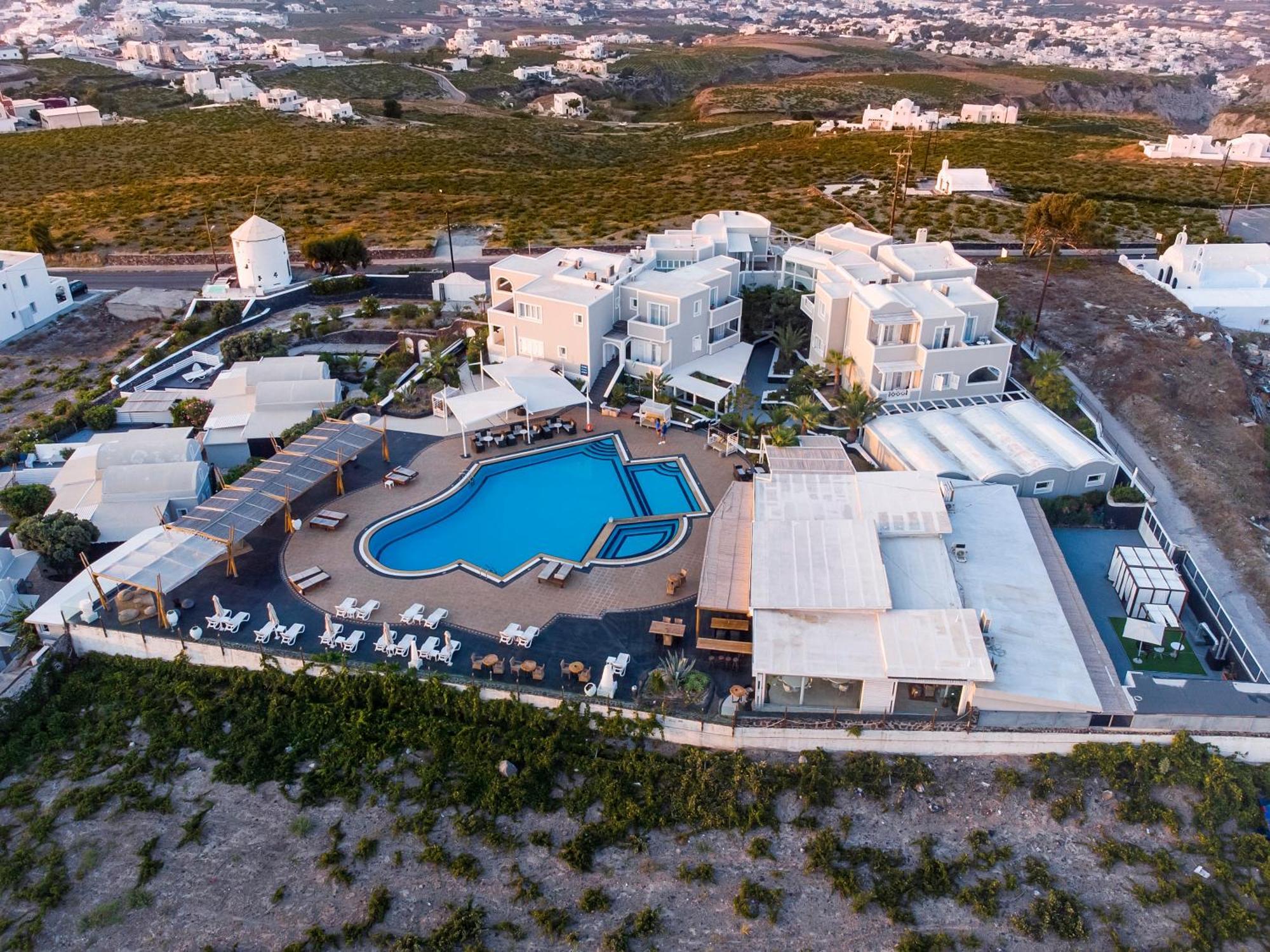 Orizontes Hotel Santorini 피르고스 외부 사진