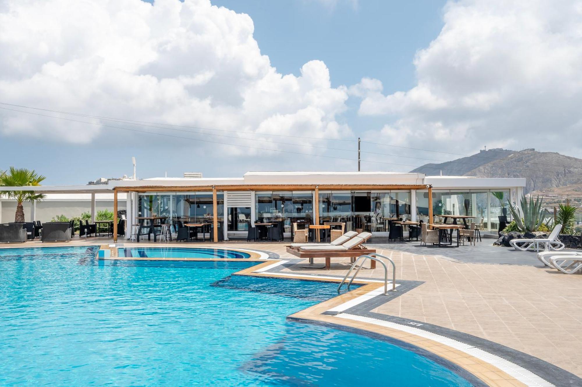 Orizontes Hotel Santorini 피르고스 외부 사진